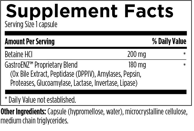 Digestive Enzymes