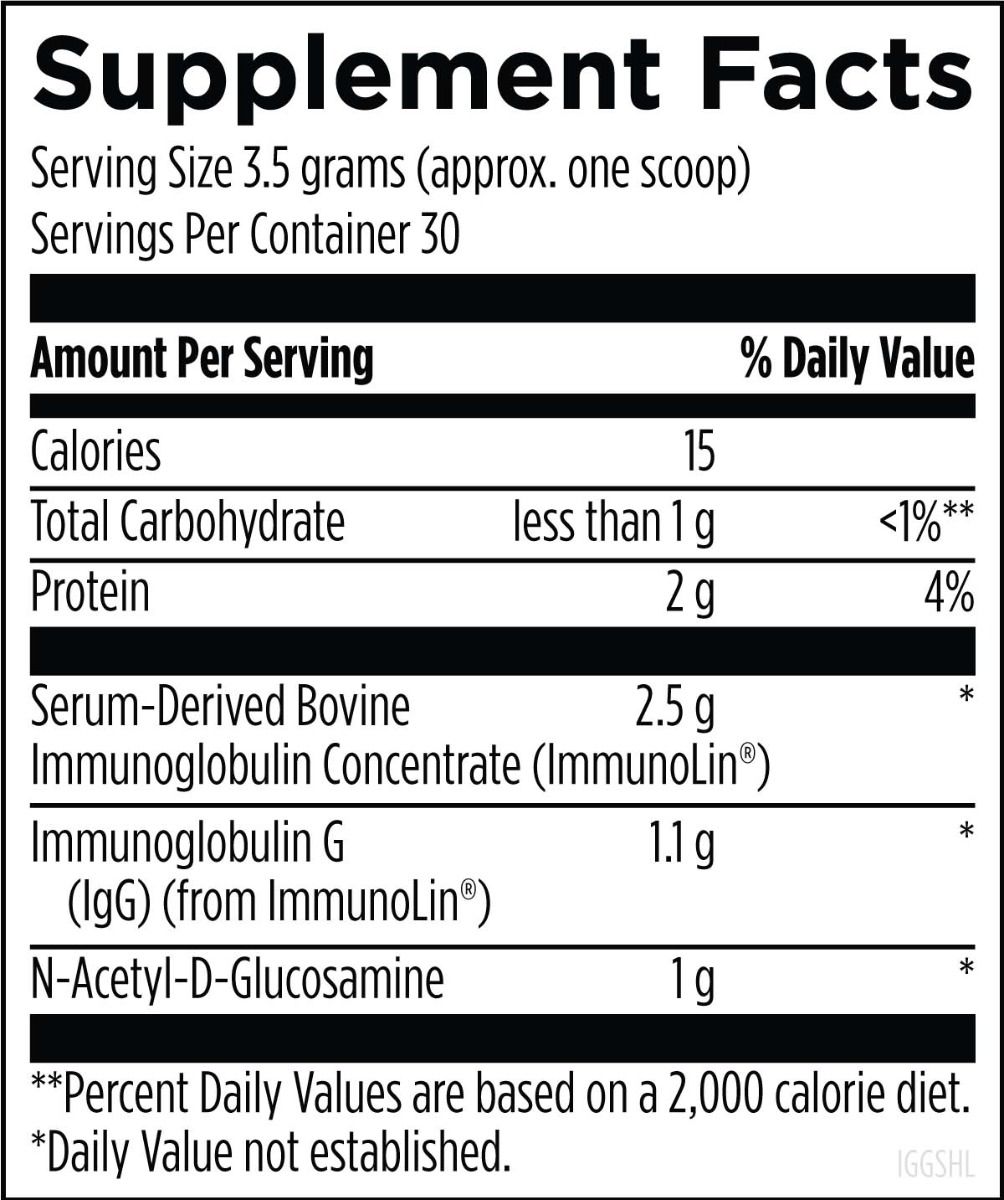 IgGI Intestinal Support